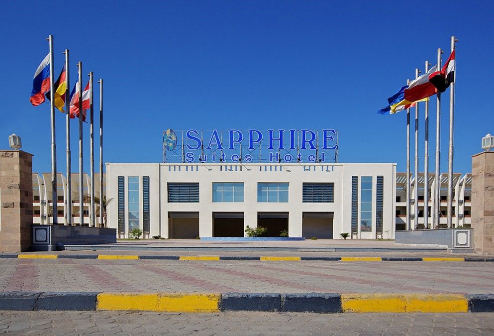 Golden 5 Sapphire Suites Hotel Hurghada Ngoại thất bức ảnh