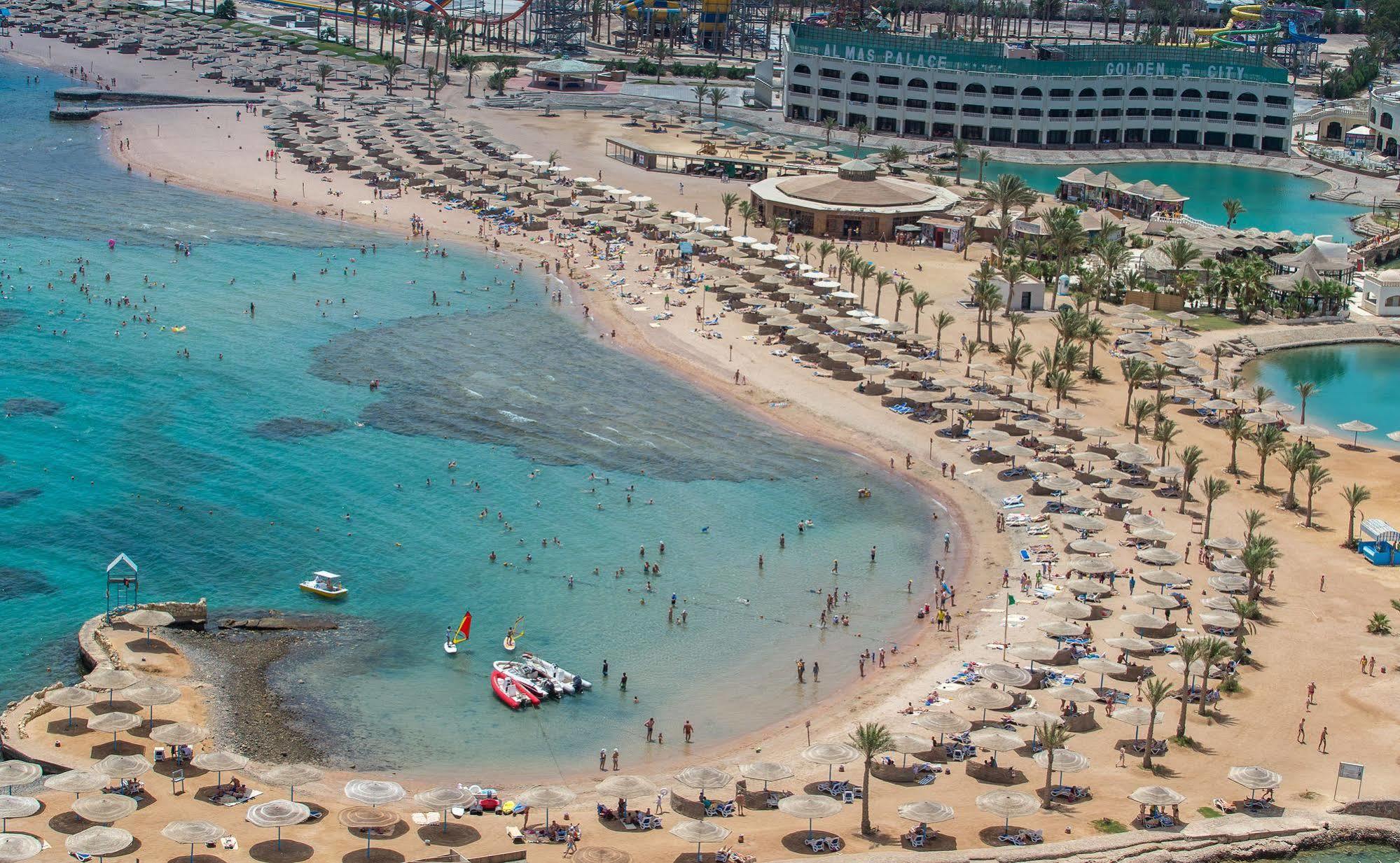 Golden 5 Sapphire Suites Hotel Hurghada Ngoại thất bức ảnh